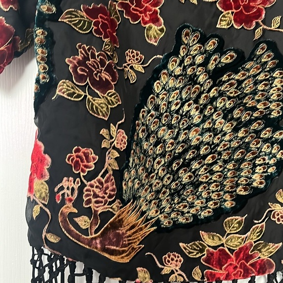 “Xhilaration: Peacock shrug size small” - Picture 4 of 10